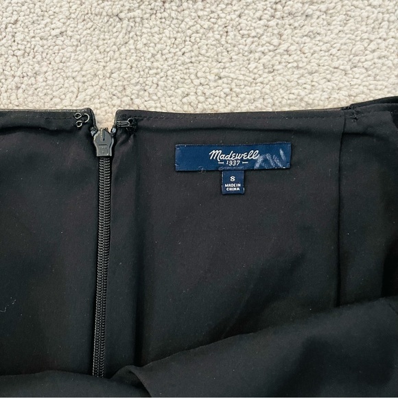 Madewell Leather Mini Skirt, Size 8 - Picture 5 of 6
